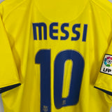 2008/10 BARCELONA MESSI #10 AWAY SHIRT (XL) NIKE