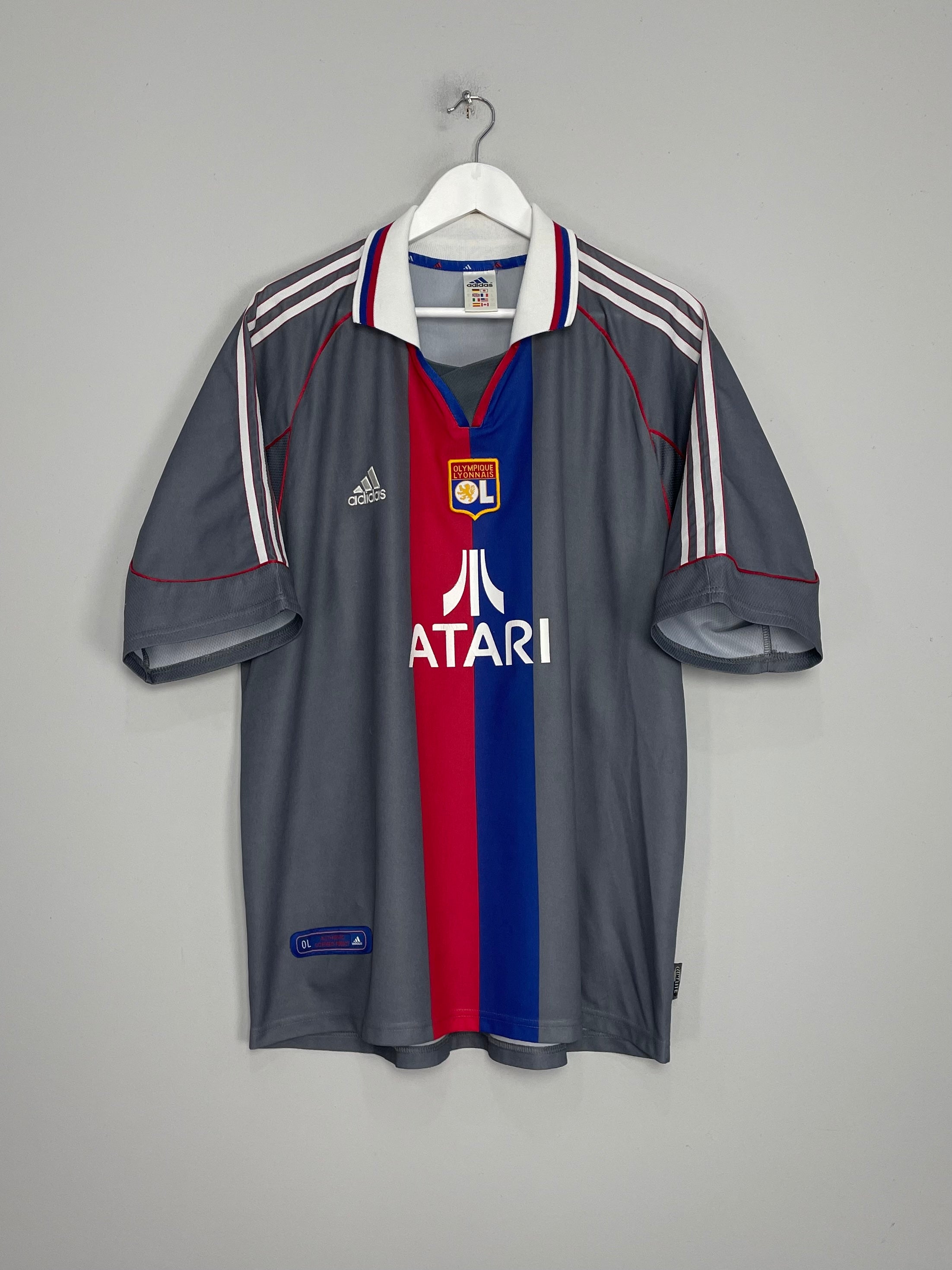 2001/02 LYON THIRD SHIRT (XL) ADIDAS