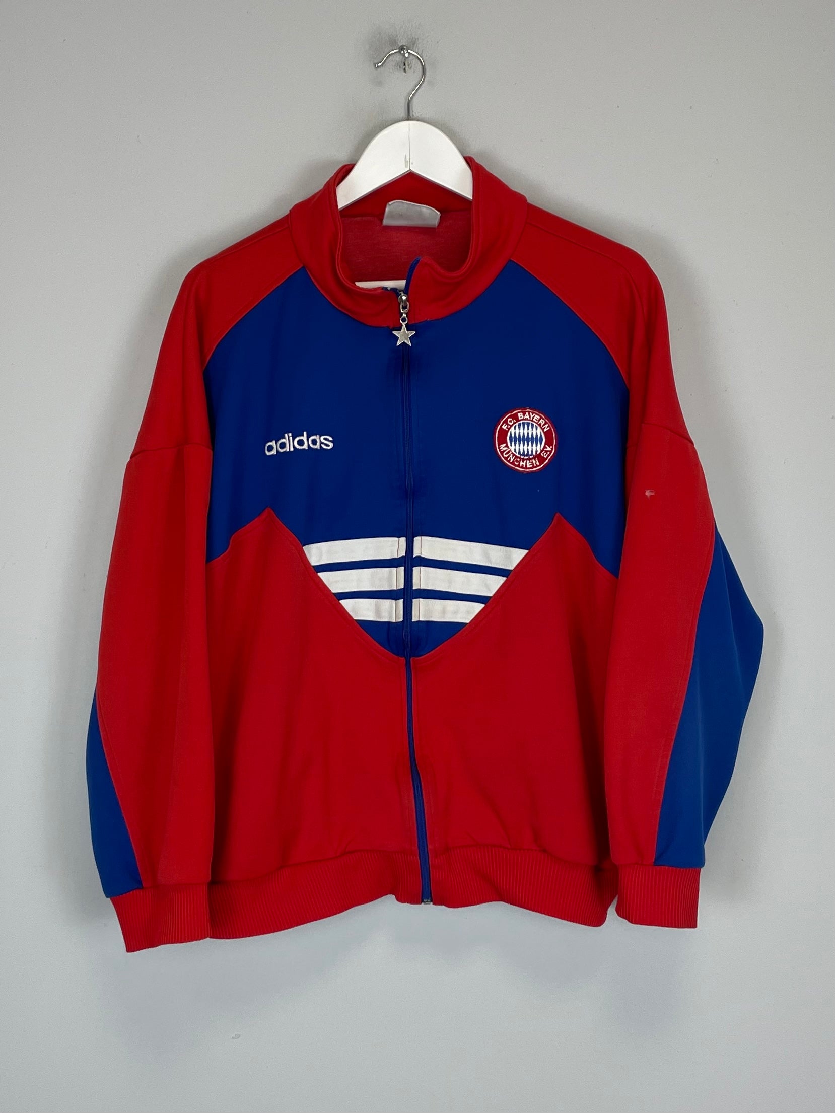 1993/95 BAYERN MUNICH TRACK JACKET (S) ADIDAS