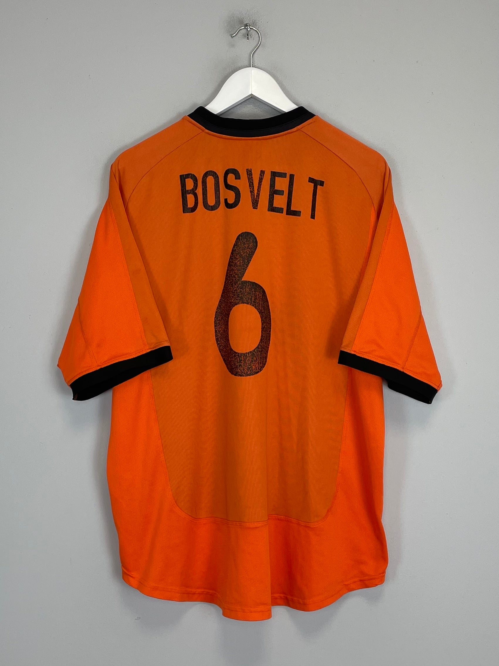 2000/02 NETHERLANDS BOSVELT #6 HOME SHIRT (XL) NIKE