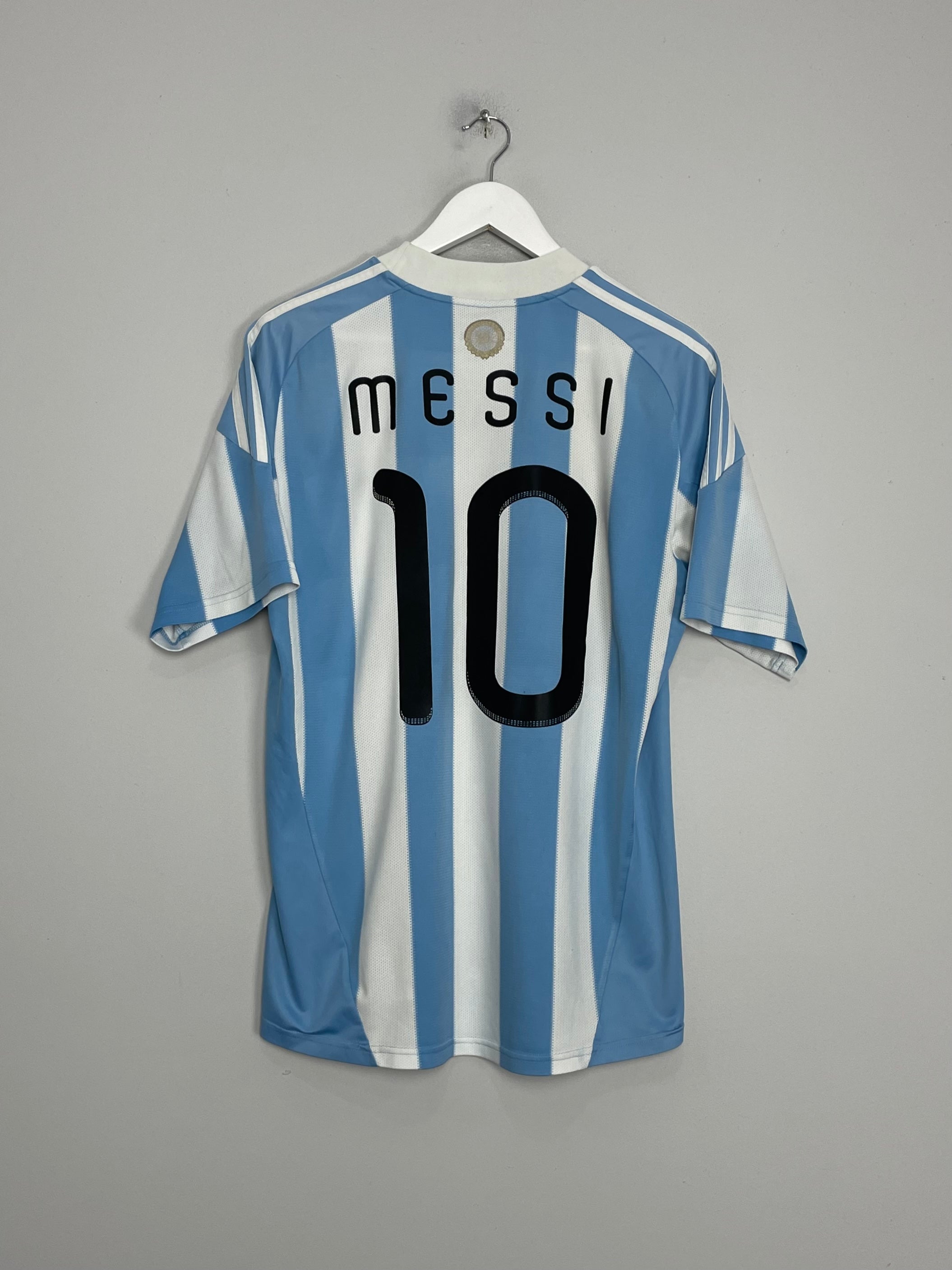 2010/11 ARGENTINA MESSI #10 HOME SHIRT (L) ADIDAS