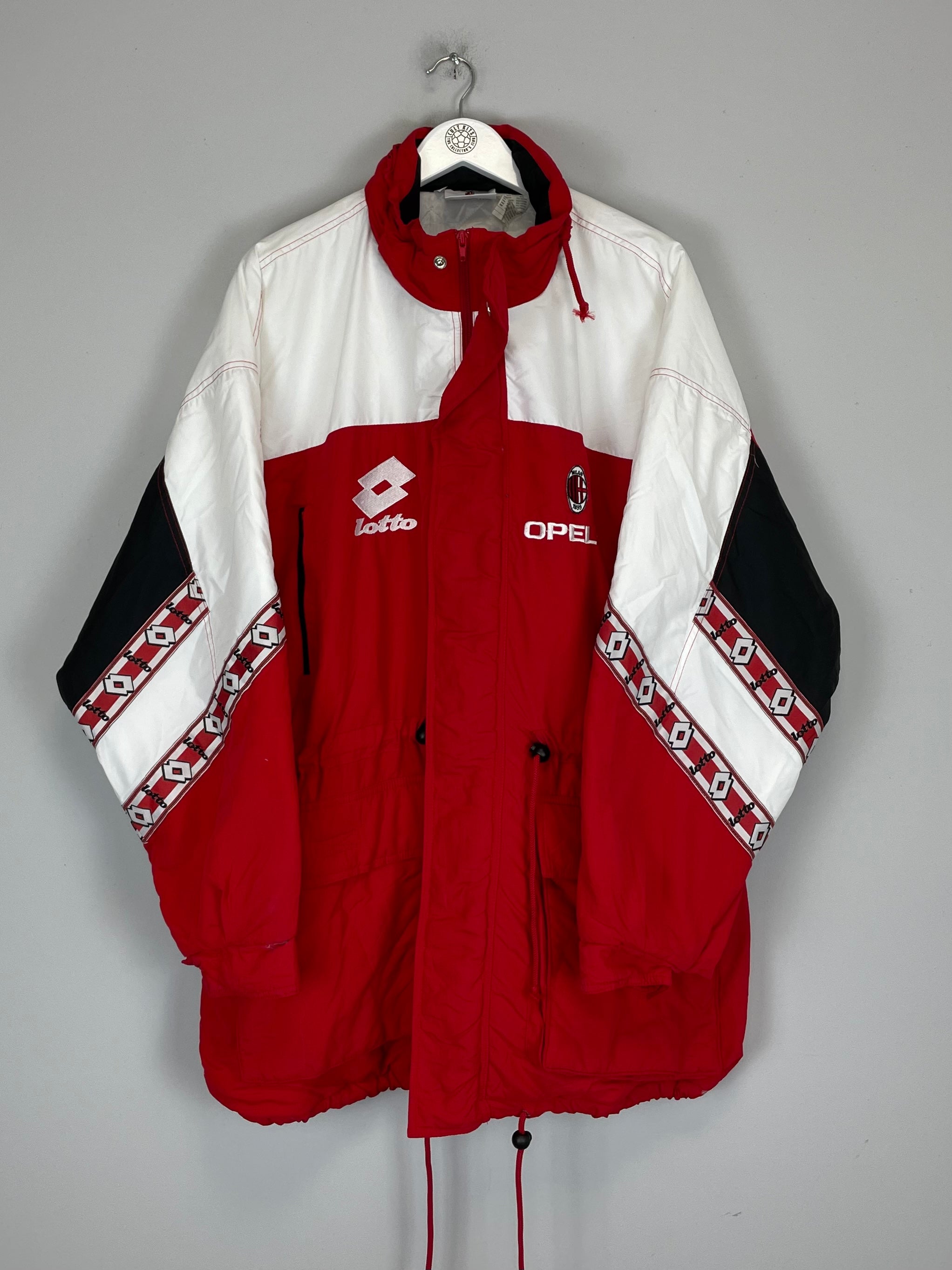 1995/96 AC MILAN TRACK JACKET (XXL) LOTTO