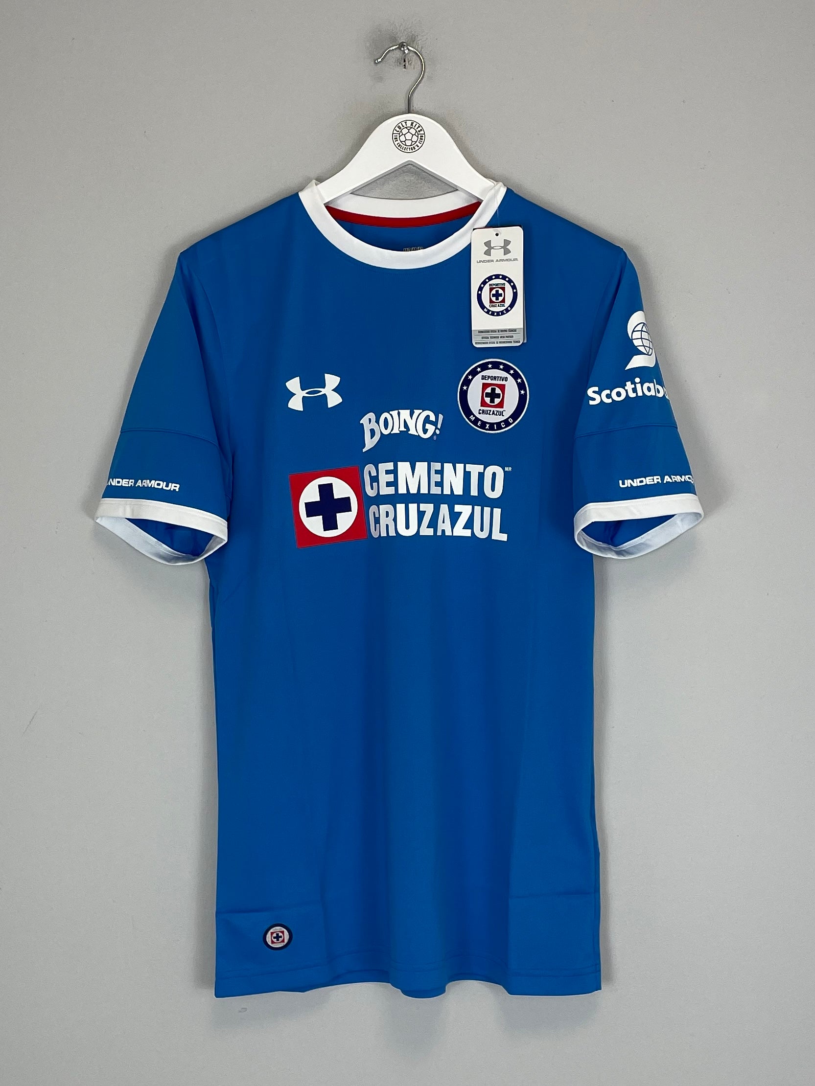 2016/17 CRUZ AZUL *BNWT* HOME SHIRT (M) UNDER ARMOUR