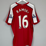 2008/10 ARSENAL RAMSEY #16 HOME SHIRT (XXL) NIKE