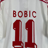 1997/98 STUTTGART BOBIC #11 HOME SHIRT (L) ADIDAS