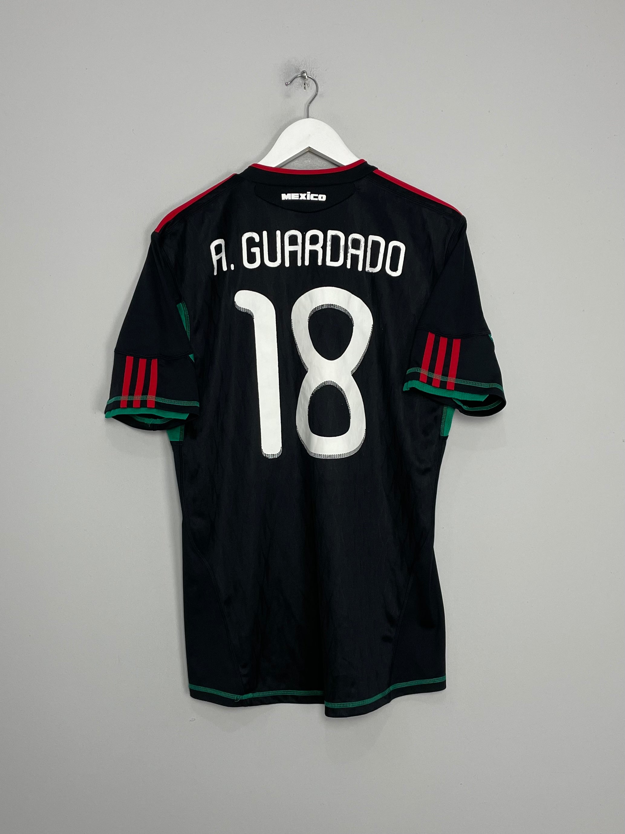 2010 MEXICO A.GUARDADO #18 AWAY SHIRT (M) ADIDAS