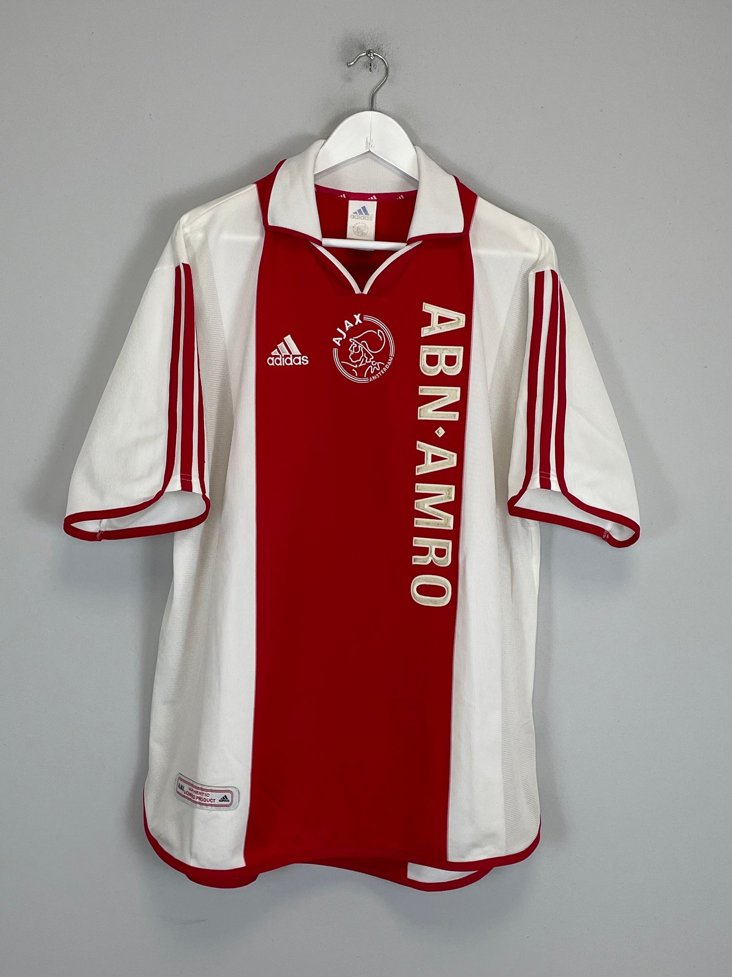 2000/01 AJAX HOME SHIRT (XL) ADIDAS