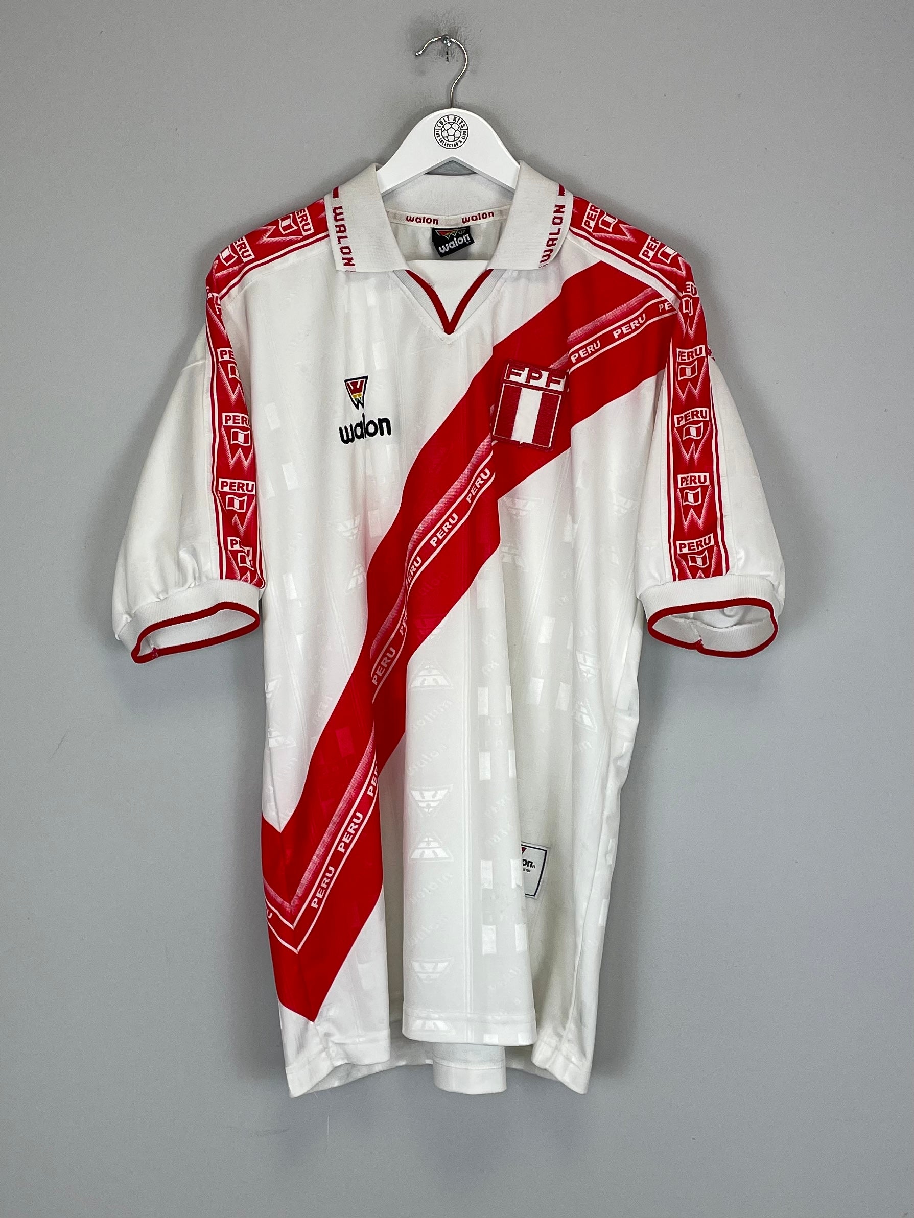 2000/02 PERU HOME SHIRT (L) WALON