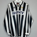 1995/97 JUVENTUS L/S HOME SHIRT (XL) KAPPA