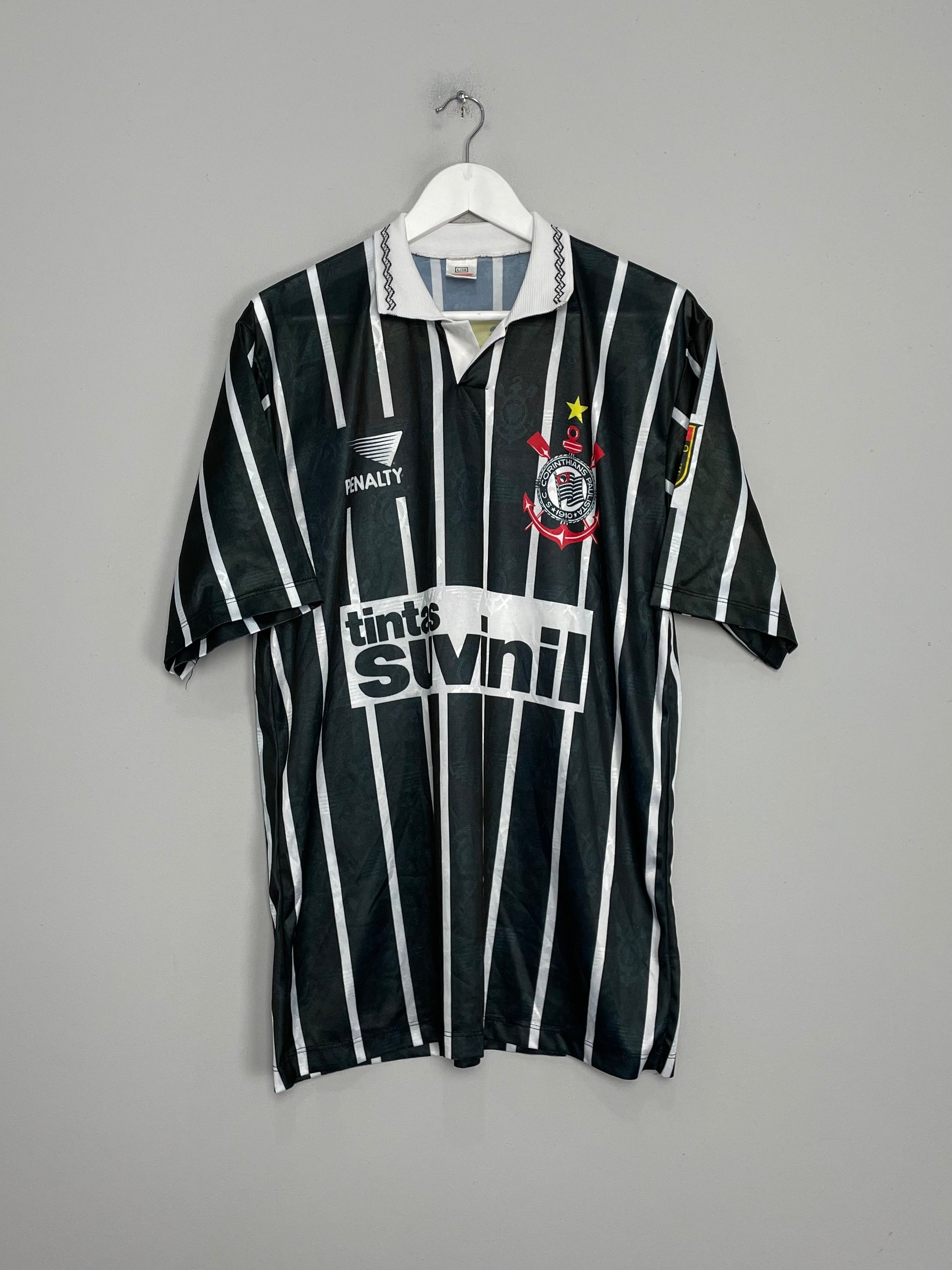 1995 CORINTHIANS #7 HOME SHIRT (L) PENALTY