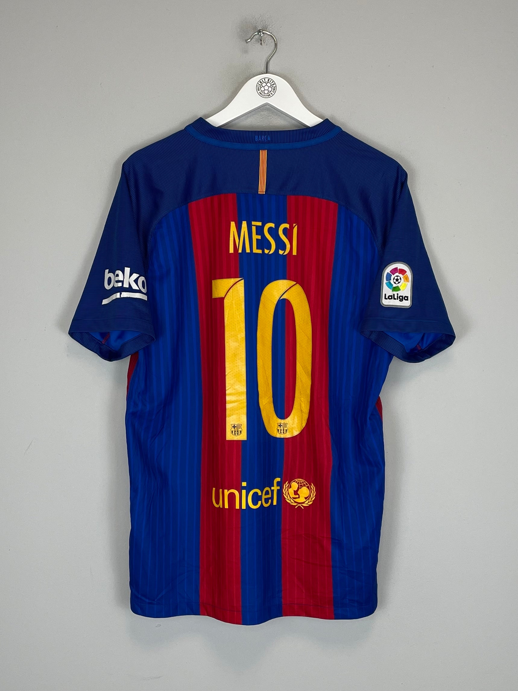 2016/17 BARCELONA MESSI #10 HOME SHIRT (L) NIKE