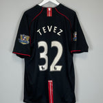 2007/08 MANCHESTER UNITED TEVEZ #32 AWAY SHIRT (XXL) NIKE