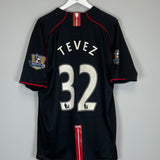 2007/08 MANCHESTER UNITED TEVEZ #32 AWAY SHIRT (XXL) NIKE