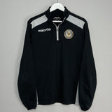 2017/18 NEWPORT COUNTY 1/4 ZIP TRAINING TOP (L) MACRON