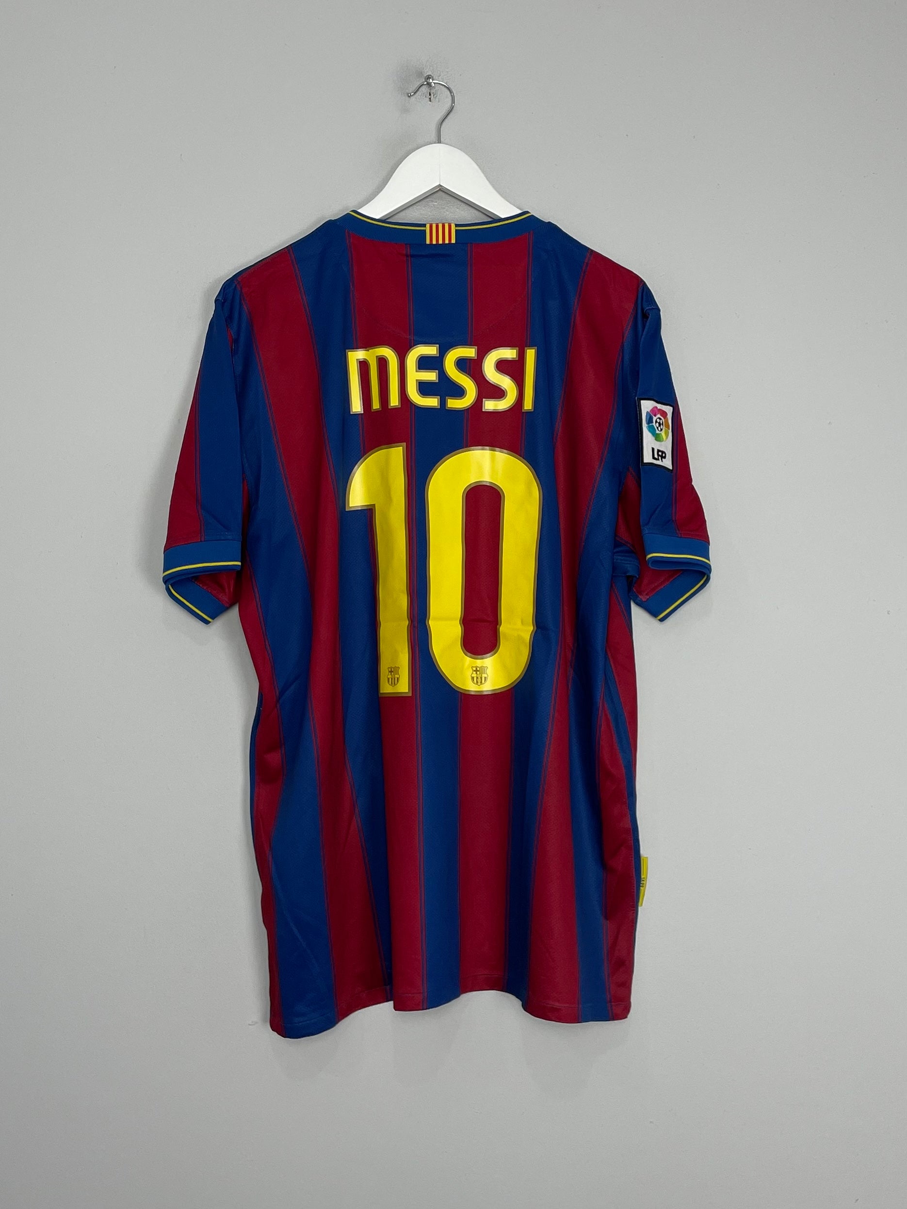 2009/10 BARCELONA MESSI #10 HOME SHIRT (XL) NIKE