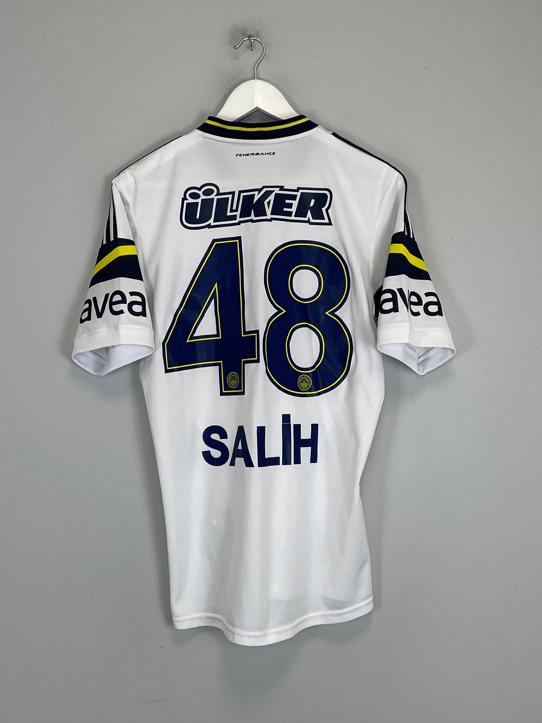 2013/14 FENEBAHCE SALIH #48 AWAY SHIRT (M) ADIDAS