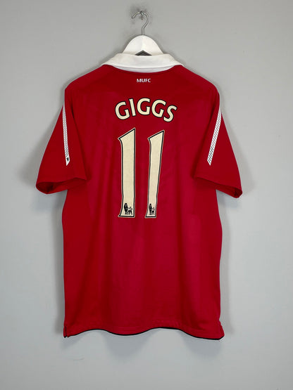 2010/11 MANCHESTER UNITED GIGGS #11 HOME SHIRT (L) NIKE