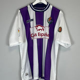 1999/01 REAL VALLADOLID HOME SHIRT (XL) KELME