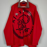 1995/96 AJAX TRACK JACKET (XL) UMBRO