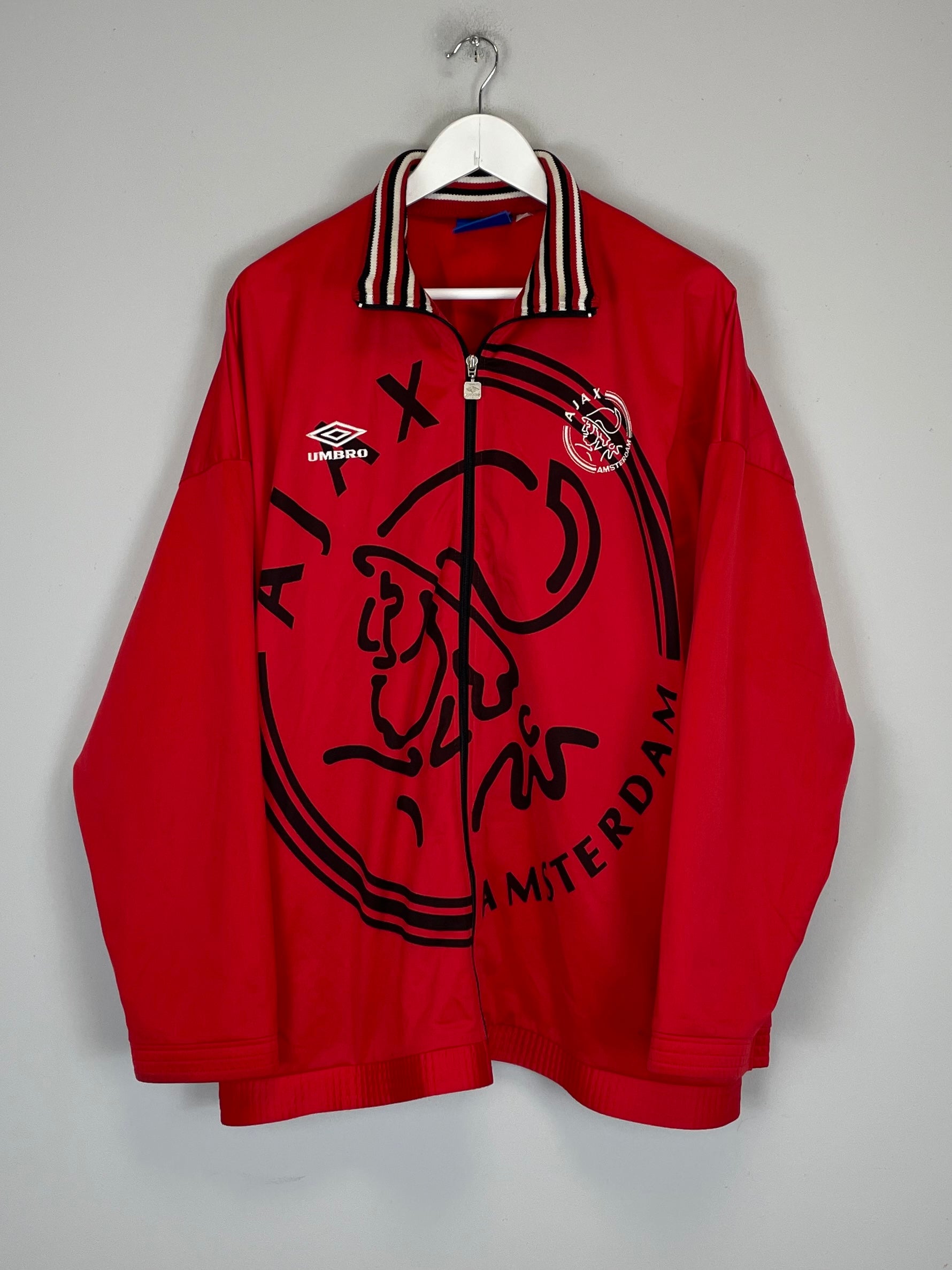 1995/96 AJAX TRACK JACKET (XL) UMBRO