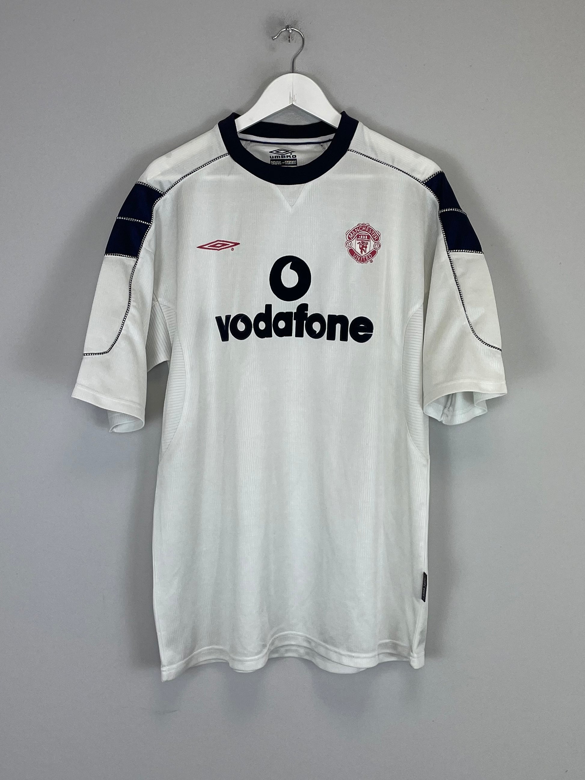 2000/01 MANCHESTER UNITED AWAY SHIRT (L) UMBRO