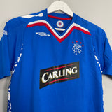 2007/08 RANGERS HOME SHIRT (L.KIDS) UMBRO