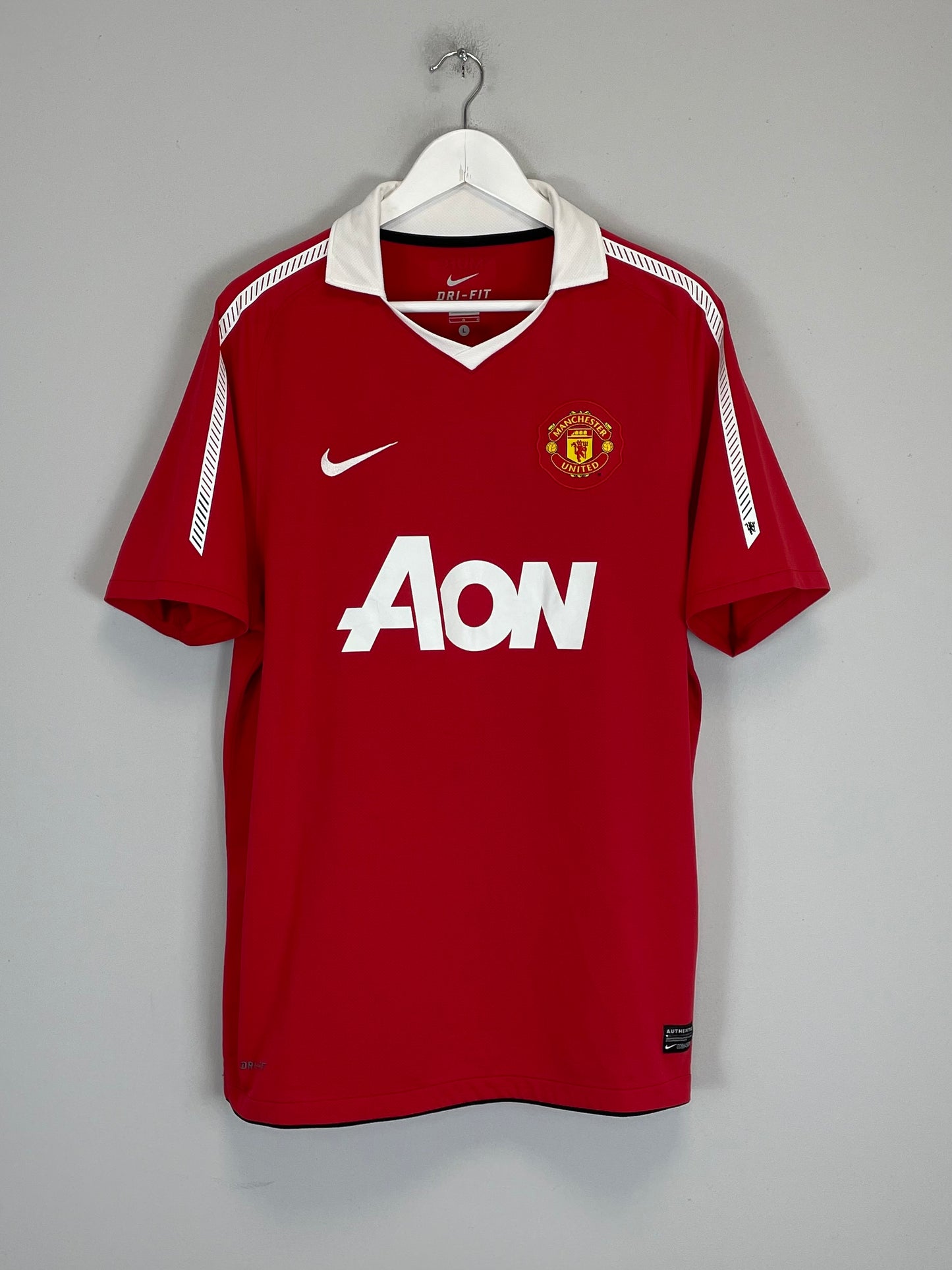 2010/11 MANCHESTER UNITED GIGGS #11 HOME SHIRT (L) NIKE