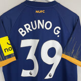 2022/23 NEWCASTLE UNITED BRUNO G. #39 AWAY SHIRT (XL) CASTORE