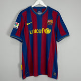 2009/10 BARCELONA MESSI #10 HOME SHIRT (XL) NIKE