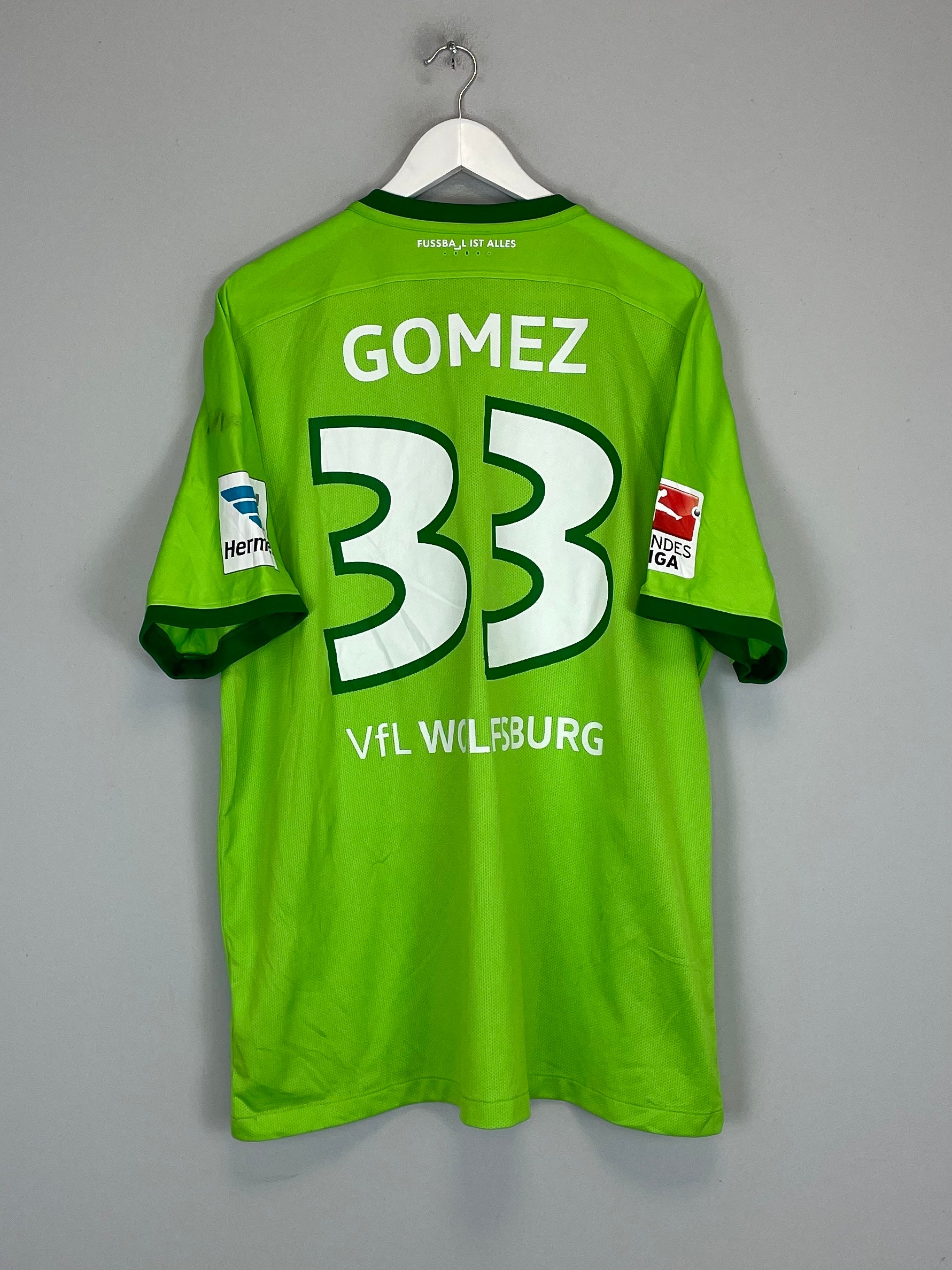 2016/17 WOLSFBURG GOMEZ #33 HOME SHIRT (XXL) NIKE