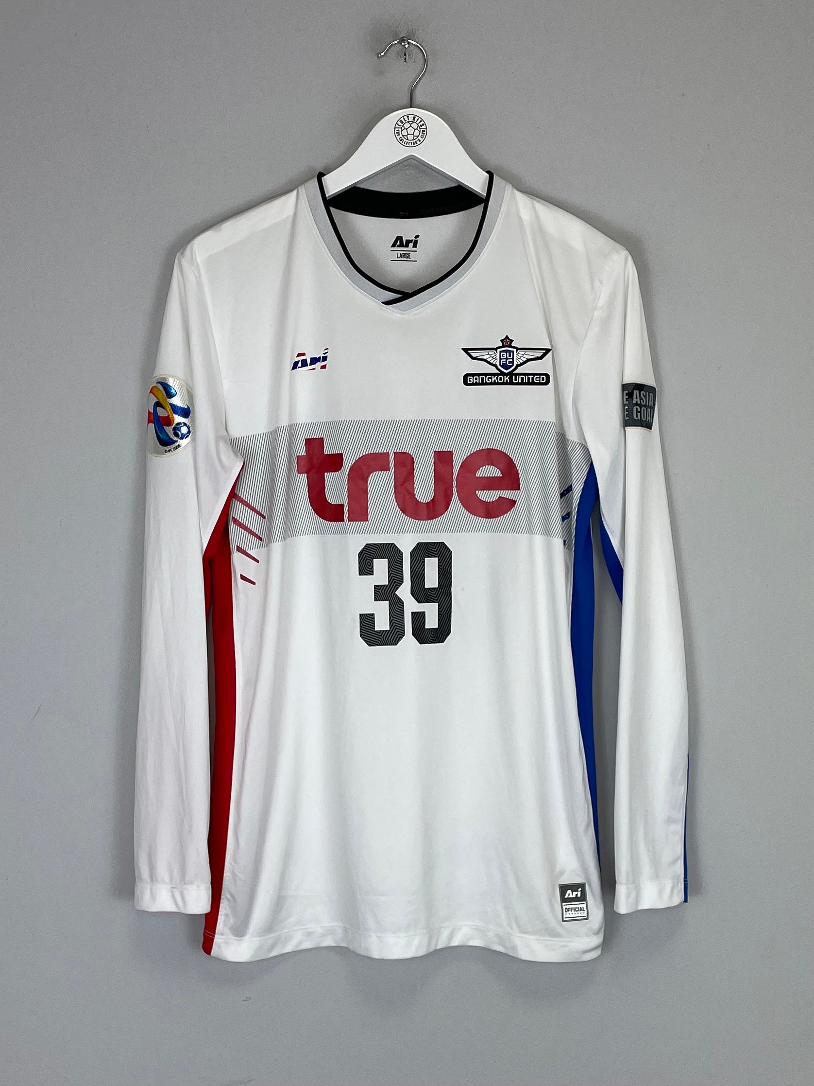 2016 BANGKOK UNITED POKLAW #39 L/S HOME SHIRT (L) ARI