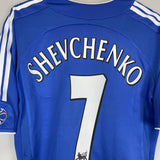 2006/07 CHELSEA SHEVCHENKO #7 HOME SHIRT (L) ADIDAS