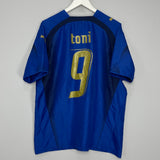 2006/07 ITALY TONI #9 HOME SHIRT (XL) PUMA