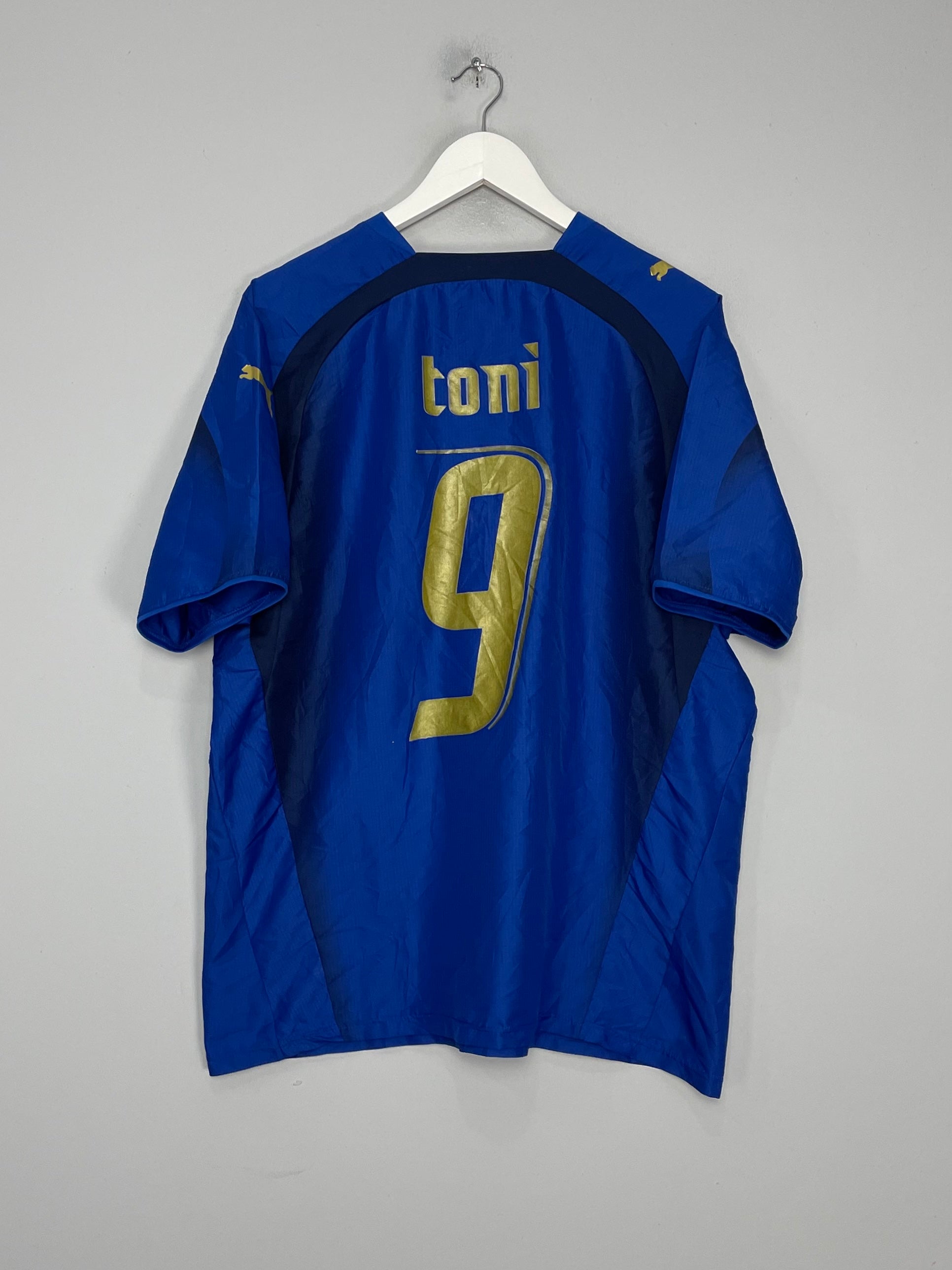 2006/07 ITALY TONI #9 HOME SHIRT (XL) PUMA