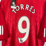 2010/12 LIVERPOOL TORRES #9 *BNWT* HOME SHIRT (XXL) ADIDAS