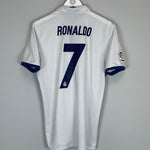 2016/17 REAL MADRID RONALDO #7 HOME SHIRT (M) ADIDAS