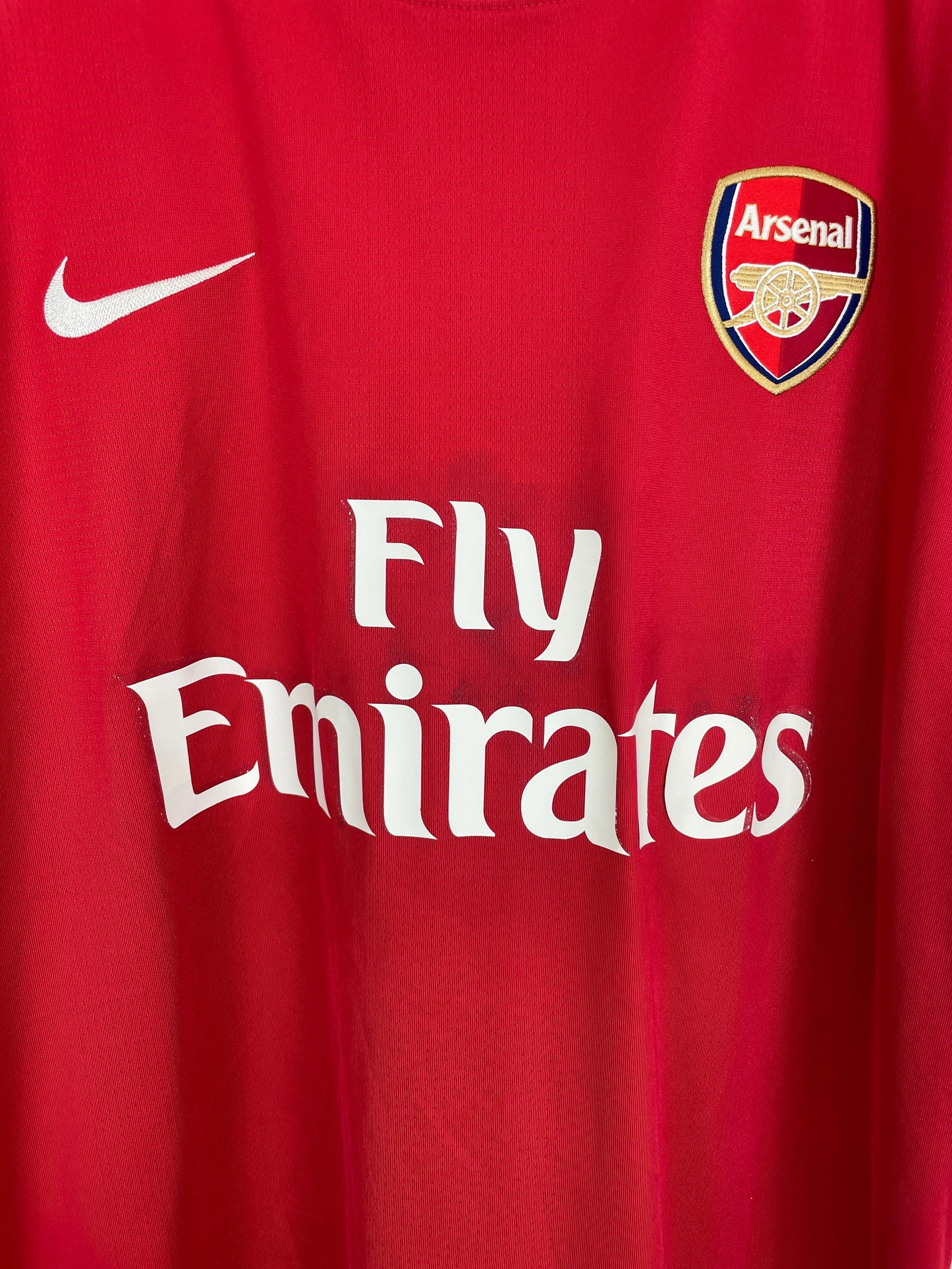 2010/11 ARSENAL FABREGAS #4 HOME SHIRT (XL) NIKE