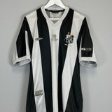 2001 SANTOS #5 AWAY SHIRT (XL) UMBRO