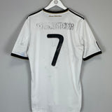 2010/12 GERMANY SCHWEINSTEIGER #7 HOME SHIRT (L) ADIDAS