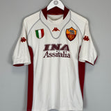 2001/02 ROMA BATISTUTA #20 AWAY SHIRT (L) KAPPA