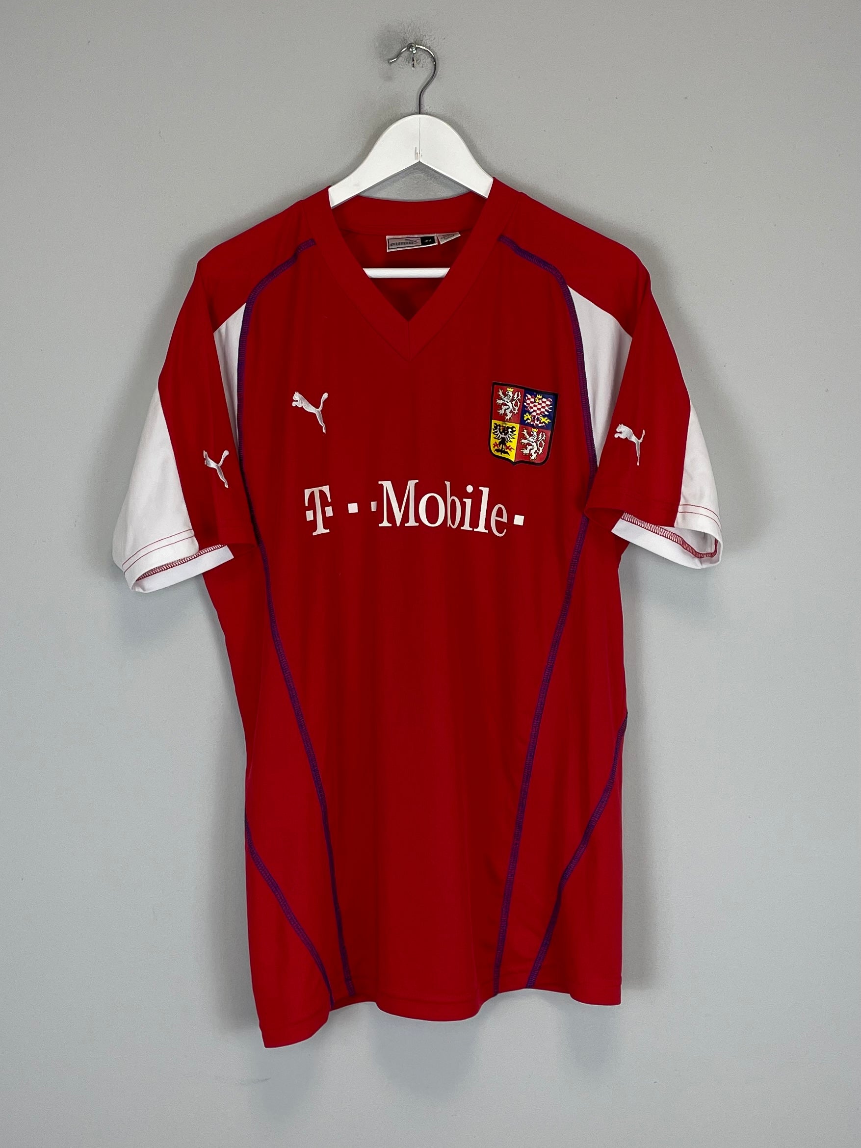 2004/05 CZECH REPUBLIC HOME SHIRT (XL) PUMA