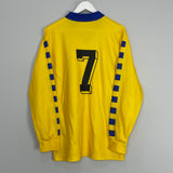 1991/92 HELLAS VERONA #7 L/S AWAY SHIRT (L) UHLSPORT