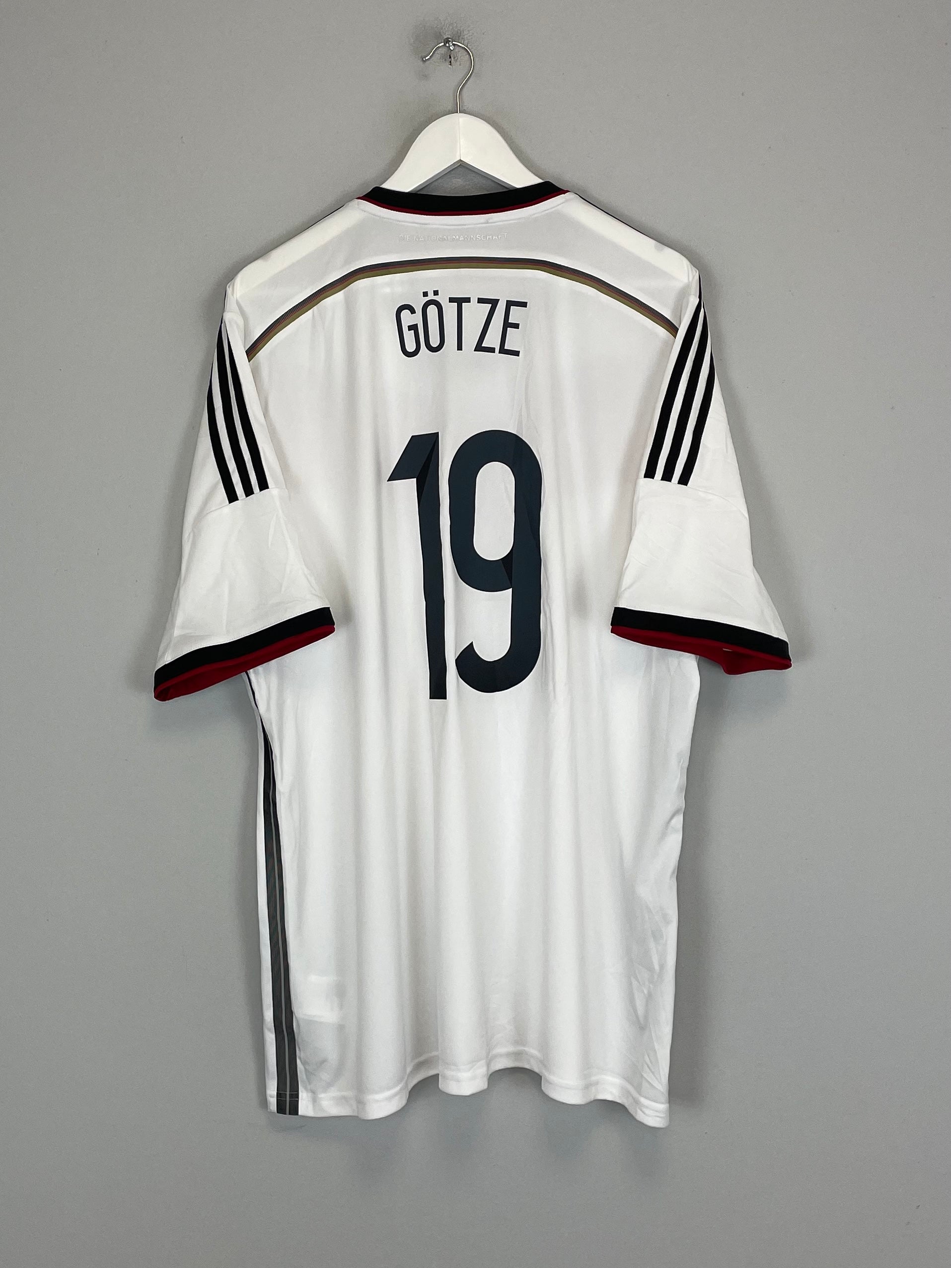 2014/15 GERMANY GOTZE #19 HOME SHIRT (XXL) ADIDAS