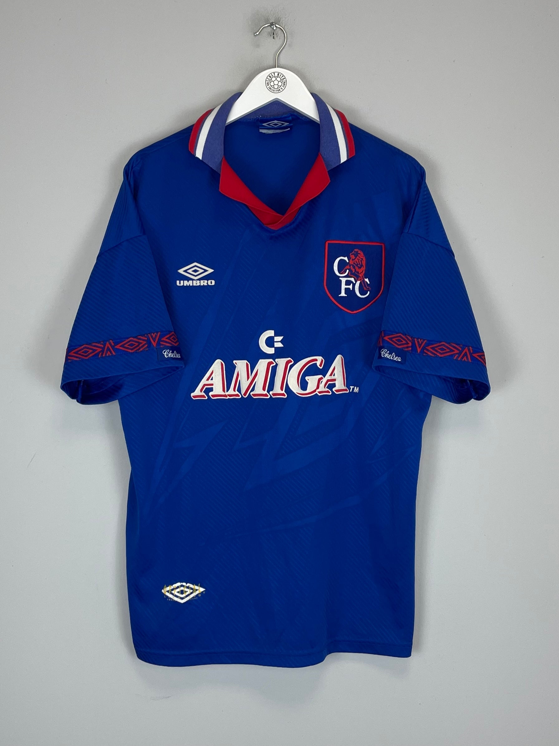 1993/94 CHELSEA HOME SHIRT (XL) UMBRO