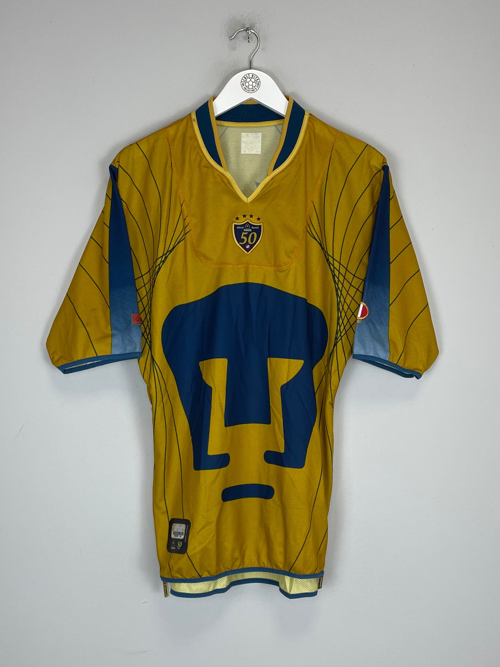 2003/04 UNAM PUMAS *50 YEAR* SPECIAL SHIRT (L) LOTTO