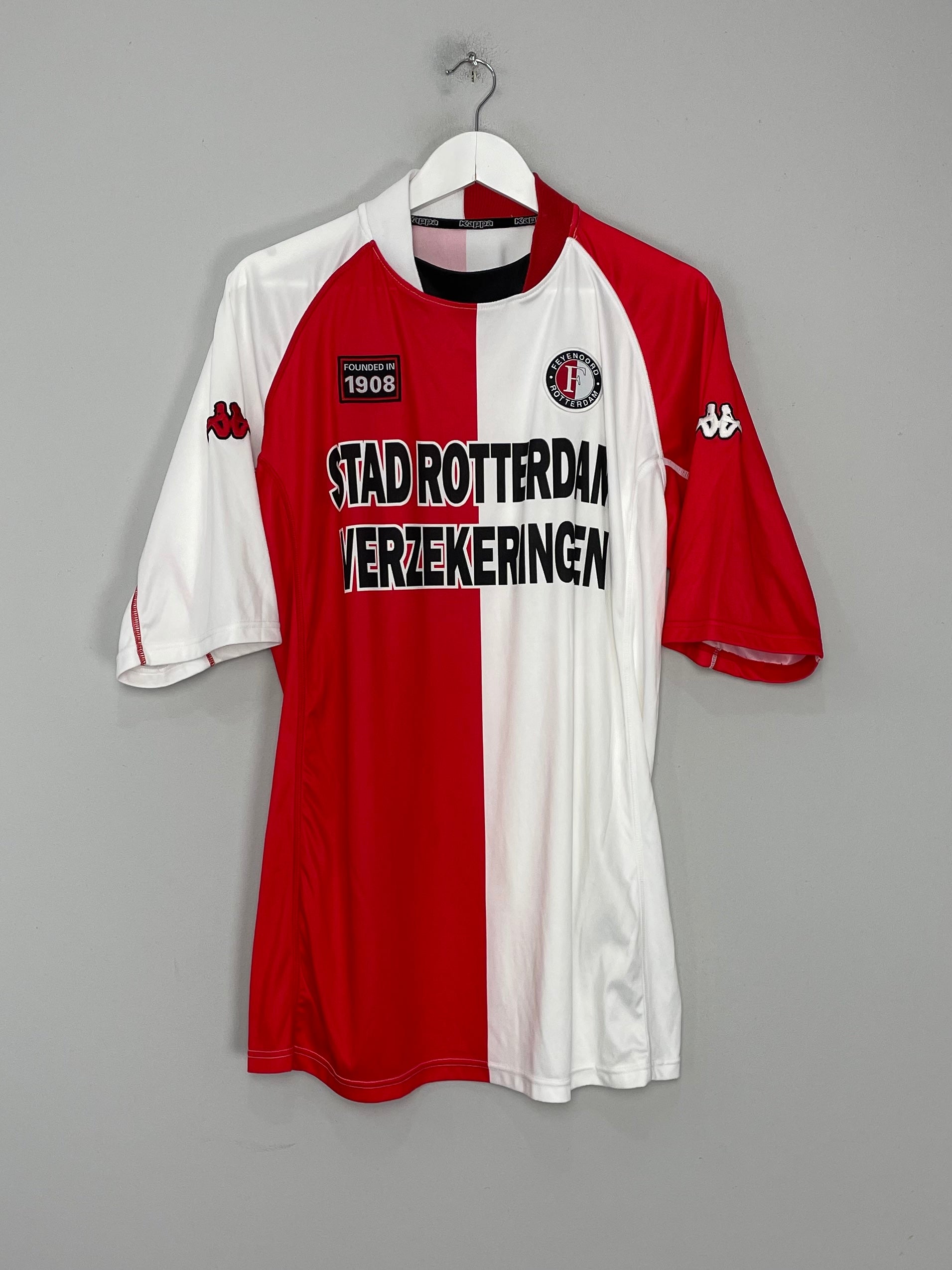 2002/03 FEYENOORD HOME SHIRT (XXL) KAPPA