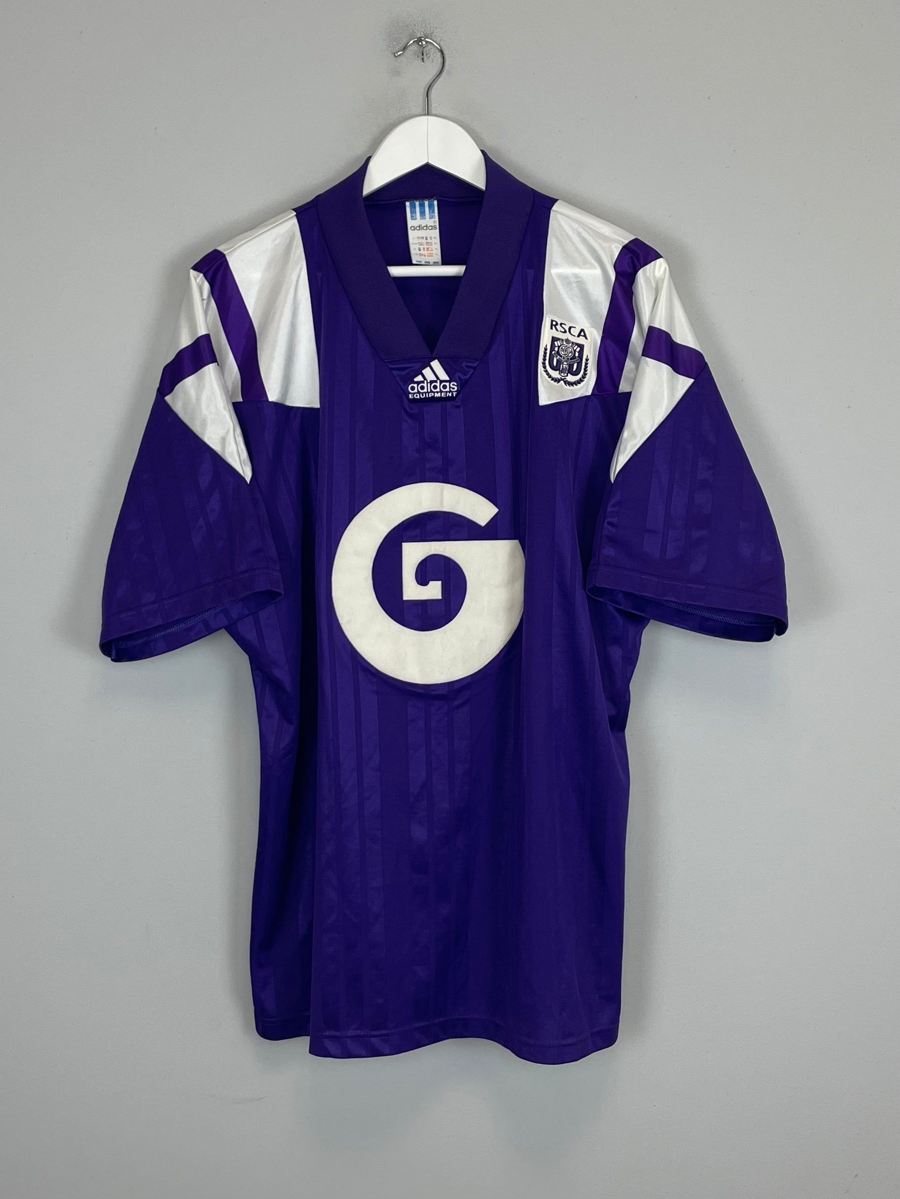 1992/93 ANDERLECHT HOME SHIRT (XL) ADIDAS