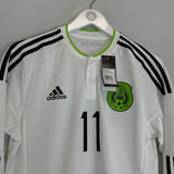 2015/16 MEXICO VELA #11 *PLAYER ISSUE* BNWT L/S AWAY SHIRT (M) ADIDAS