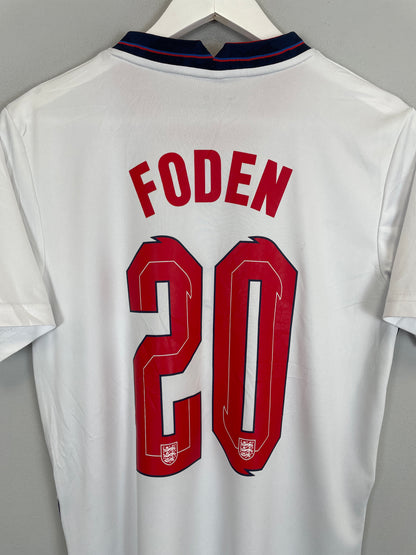 2020/22 ENGLAND FODEN #20 HOME SHIRT (S) NIKE