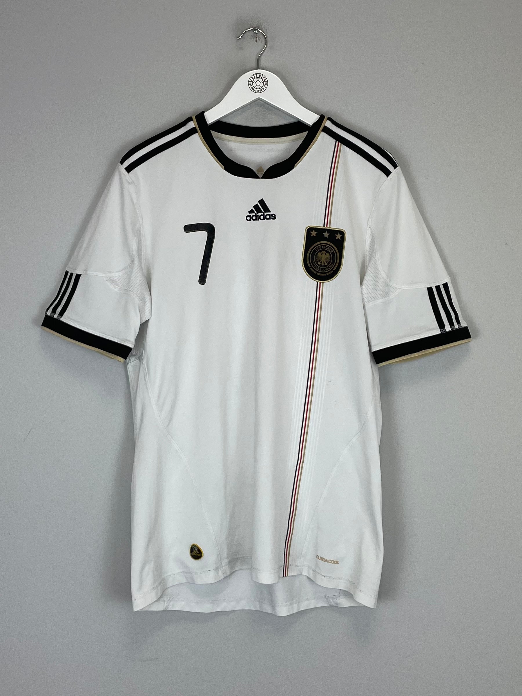 2010/12 GERMANY SCHWEINSTEIGER #7 HOME SHIRT (L) ADIDAS